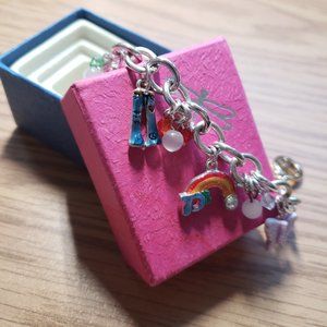 Kid's Hippie 70's Charm Bracelet